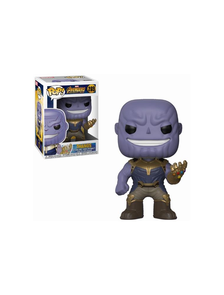 Avengers Infinity War - Pop Funko Vinile Figura 289 Thanos 9cm Funko Figures