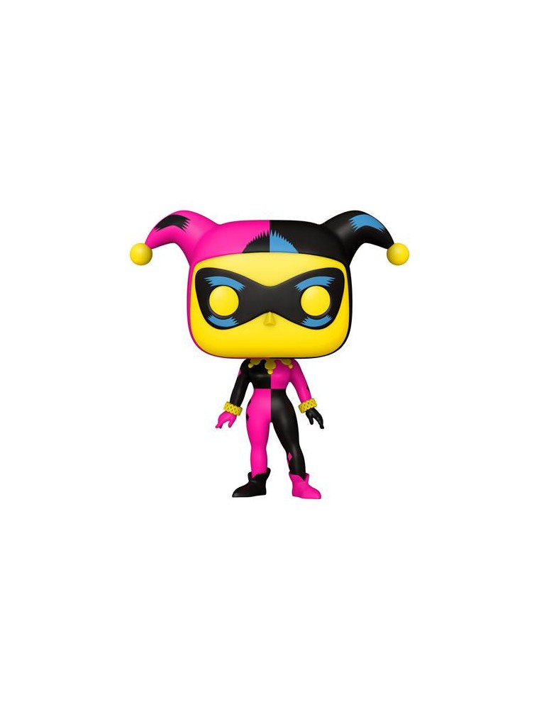 Dc Comics: Black Light Funko Pop Vinile Figura Harley Quinn 9cm