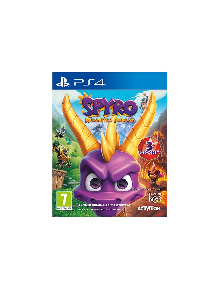 SPYRO REIGNITED TRILOGY AVVENTURA - PLAYSTATION 4