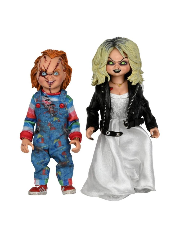 Bride Of Chucky Clothed Action Figura 2-pack Chucky & Tiffany 14 Cm Neca