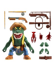 Tartarughe Ninja Ultimates Action Figura Leatherhead 18 Cm Super7