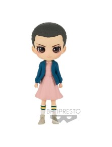 Stranger Things Q Posket Mini Figura Eleven Vol. 1 13 Cm Banpresto