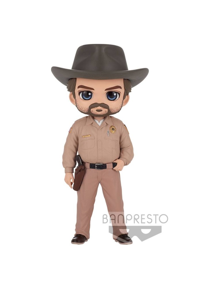 Stranger Things Q Posket Mini Figura Hopper 15 Cm Banpresto