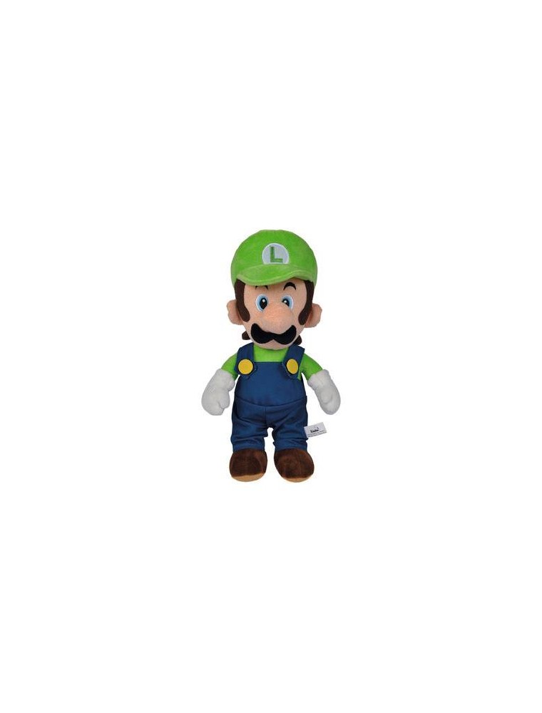 Super Mario Peluche Figura Luigi 30 Cm Simba