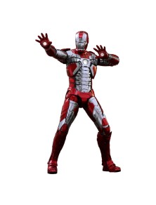 Iron Man 2 Movie Masterpiece Series Diecast Action Figura 1/6 Iron Man Mark V 32 Cm Hot Toys