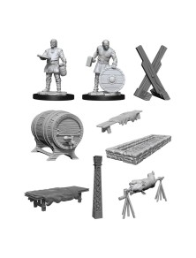 Wizkids Deep Cuts Unpainted Miniatures Vikings Wizkids