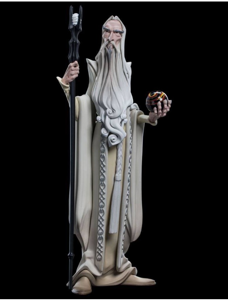 Il Signore Degli Anelli Mini Epics Vinile Figura Saruman 17 Cm Weta Workshop