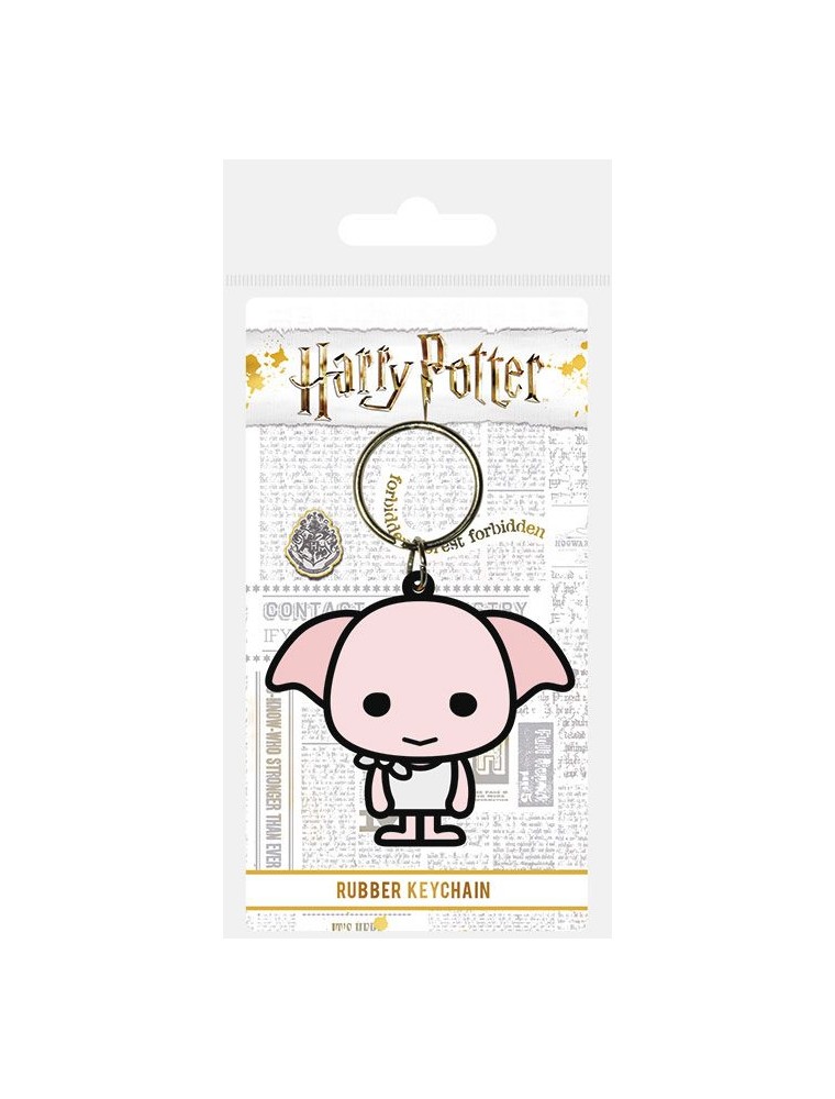 Harry Potter Rubber Portachiavi Chibi Dobby 6 Cm Pyramid International