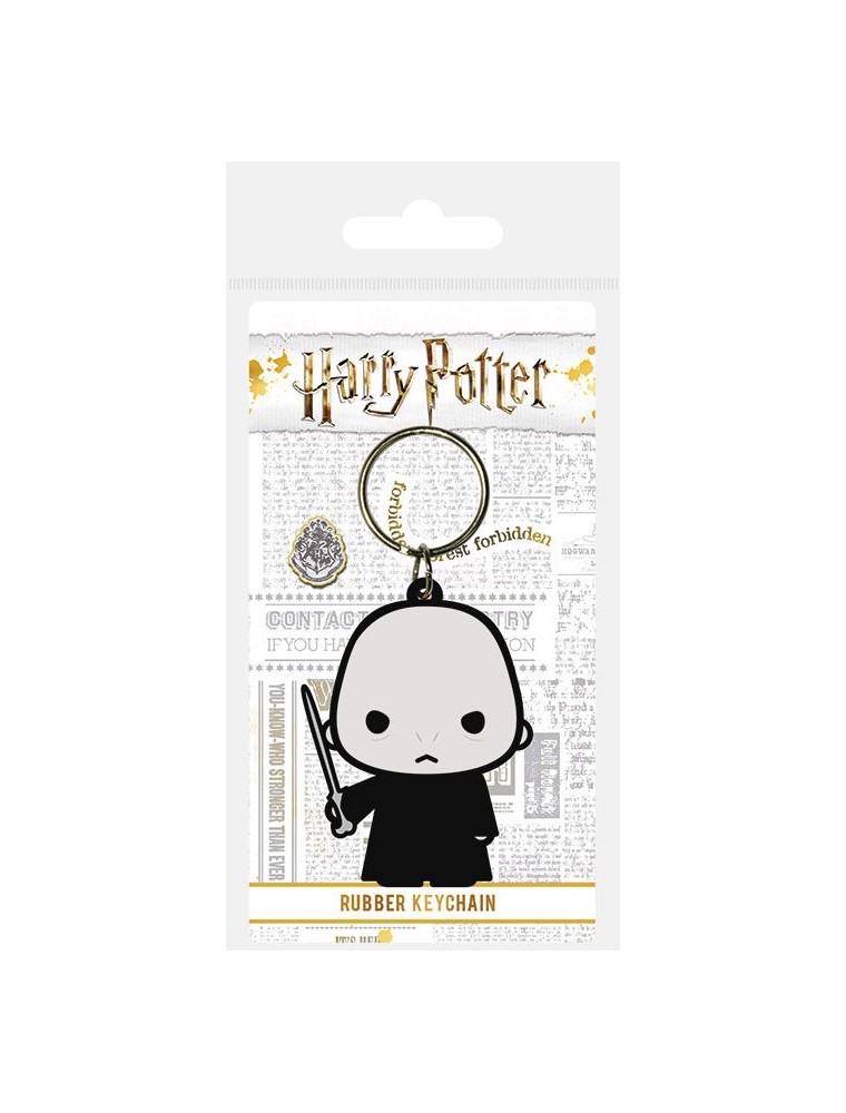 Harry Potter Rubber Portachiavi Chibi Voldemort 6 Cm Pyramid International