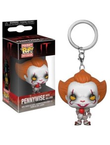 IT Pocket Pop! Portachiavi in Vinile Pennywise Con Palloncino 4 Cm Funko