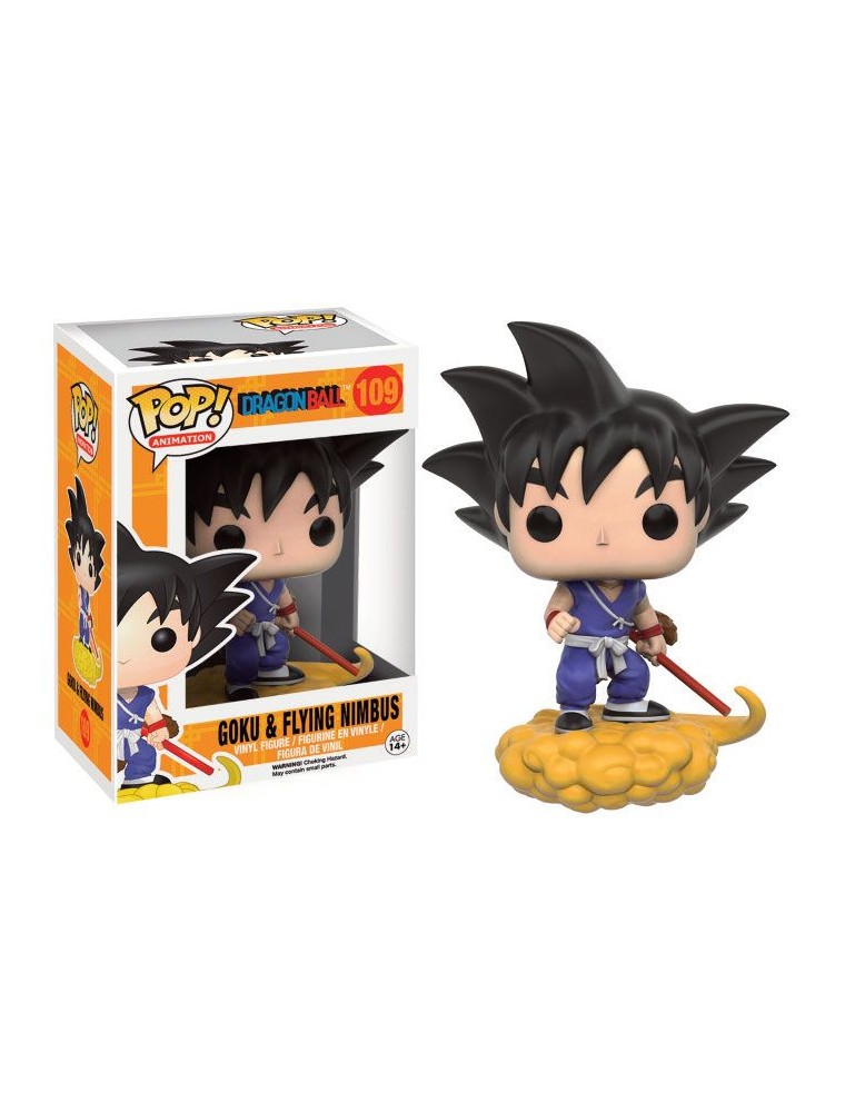 Dragon Ball Funko Pop! Animazione Vinile Figura Goku e la Nuvola Speedy 9 Cm 