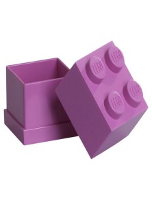 CONTENITORE LEGO MINI BOX 4 FUCSIA GADGET