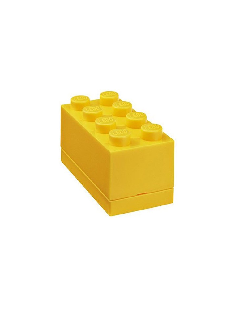 CONTENITORE LEGO MINI BOX 8 GIALLO GADGET