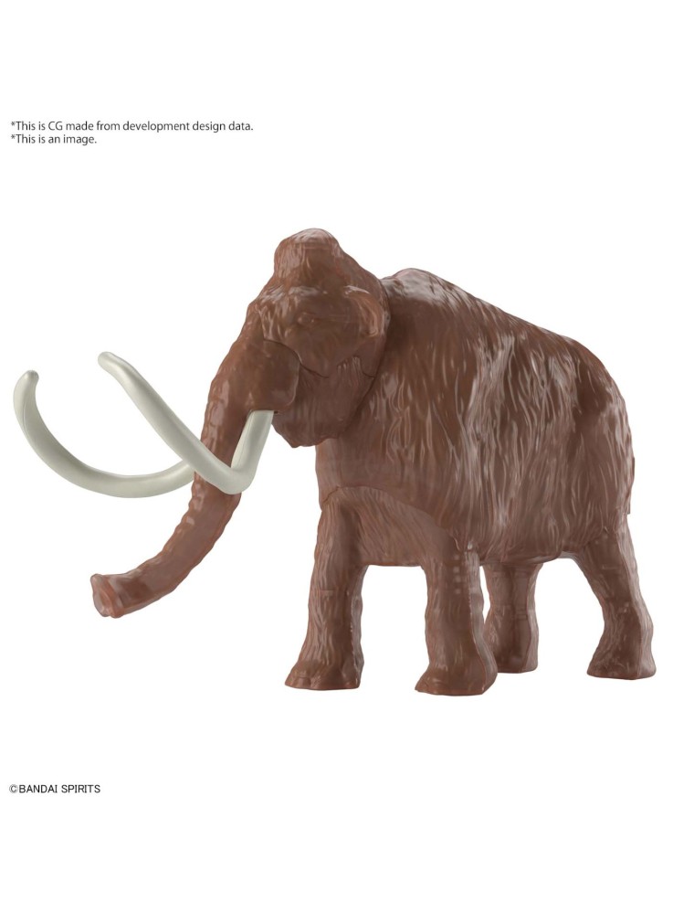 EXPLORING LAB NATURE MAMMOTH MODEL KIT BANDAI MODEL KIT