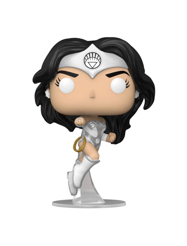 Wonder Woman 80th Anniversary Pop! Heroes Vinile Figura Wonder Woman (white Lantern) 9 Cm Funko