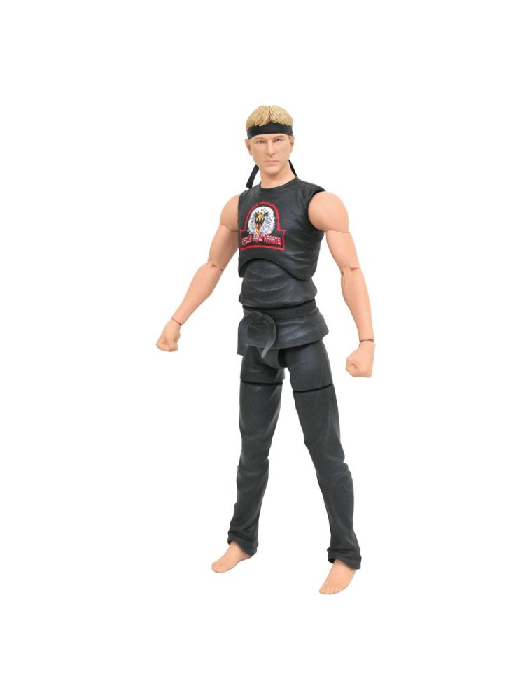 Cobra Kai Action Figura Johnny Lawrence Eagle Fang Previews Esclusiva 18 Cm Diamond Select