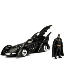 Dc Comics Batman Forever Batmovil Metal Car + Figura Set Jada Toys