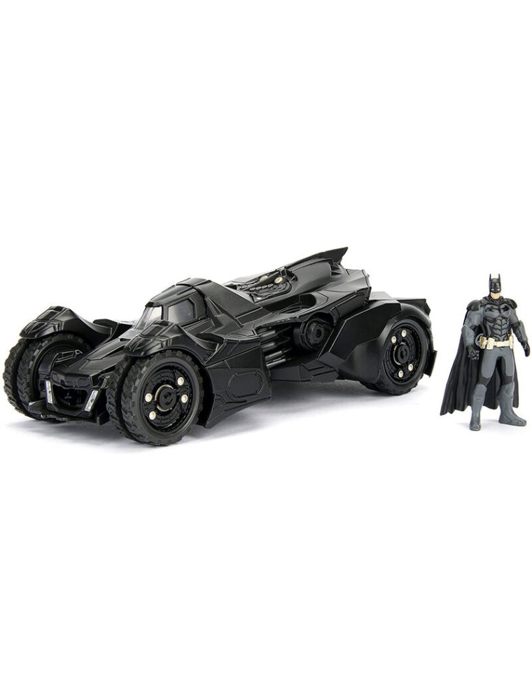 Dc Comics Arkham Knight Batmovil Metal Car + Figura Set Jada Toys