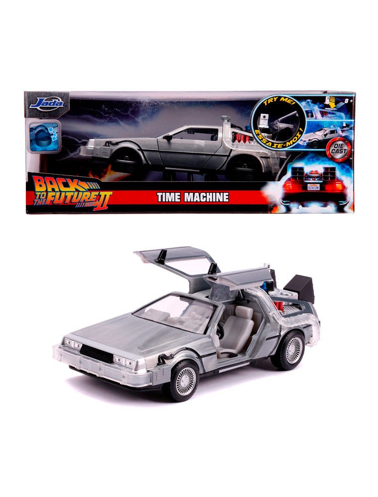 Ritorno Al Futuro Dlorean Macchina Del Tempo Metal Car Jada Toys