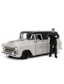 Frankenstein Chevy Suburban Delivery 1957 Car + Figura Set Jada Toys