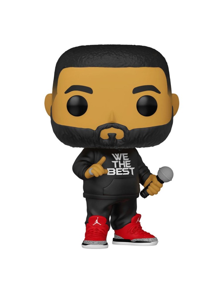 Dj Khaled Pop! Rocks Vinile Figura Dj Khaled 9 Cm Funko