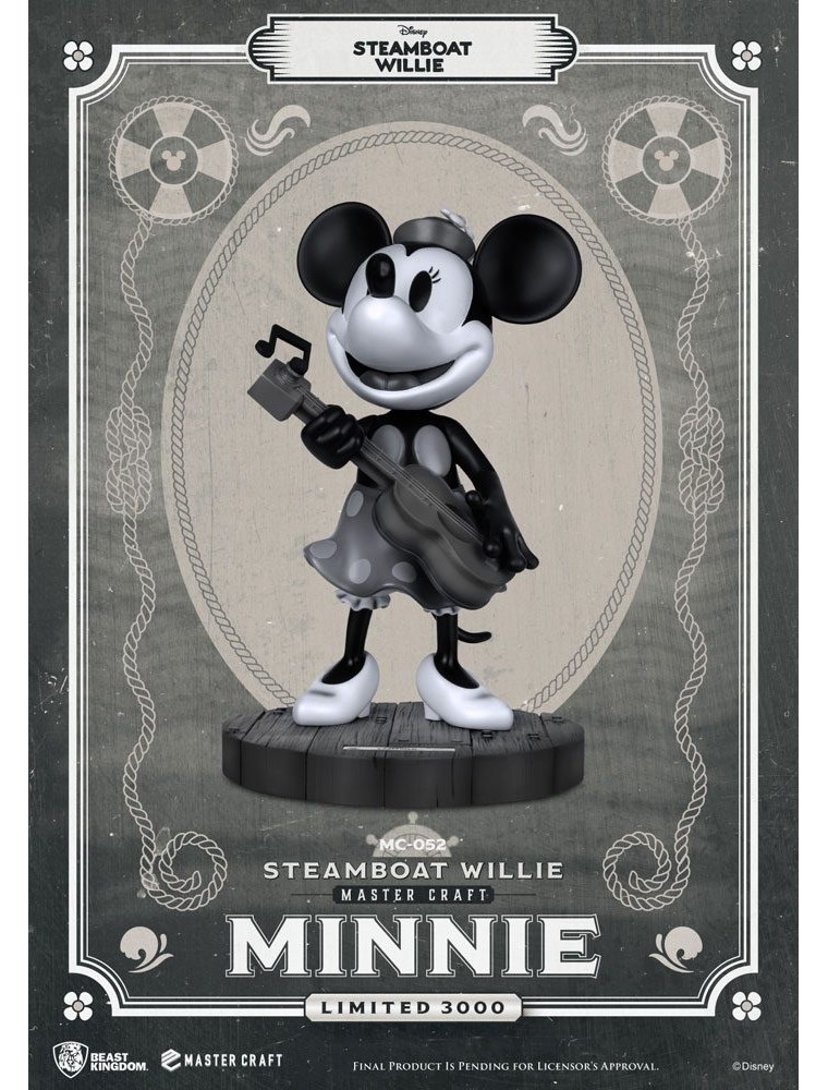 Steamboat Willie Master Craft Statua Minnie 40 Cm Beast Kingdom Toys