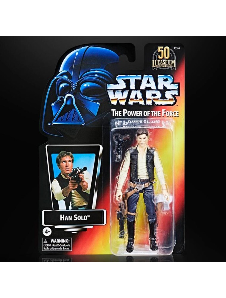 Star Wars The Power Of The Force Han Solo Figura 15cm Hasbro