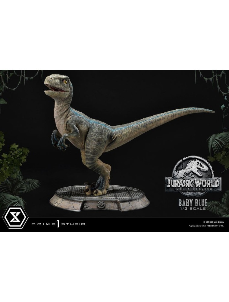 Jurassic World: Fallen Kingdom Prime Collectibles Statua 1/2 Baby Blue 34 Cm Prime 1 Studio