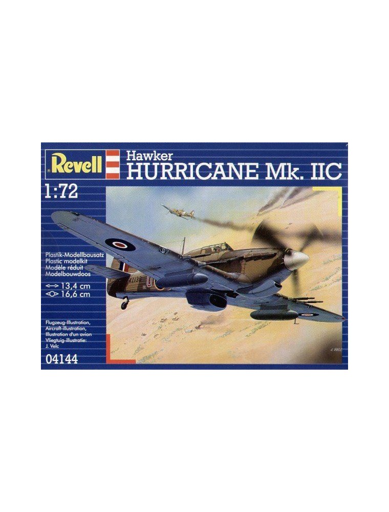 Revell 04144 HAWKER HURRICANE MK. IIC 1:72 Modellino