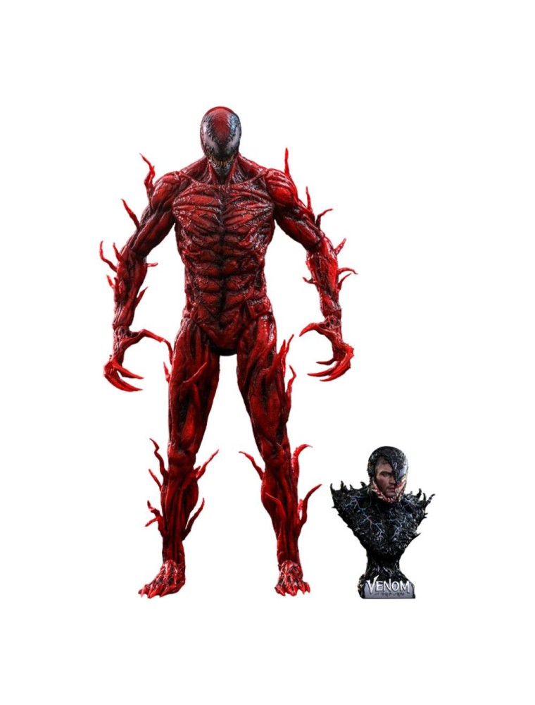 Venom: Let There Be Carnage Movie Masterpiece Series Pvc Action Figura 1/6 Carnage Deluxe Ver. 43 Cm Hot Toys