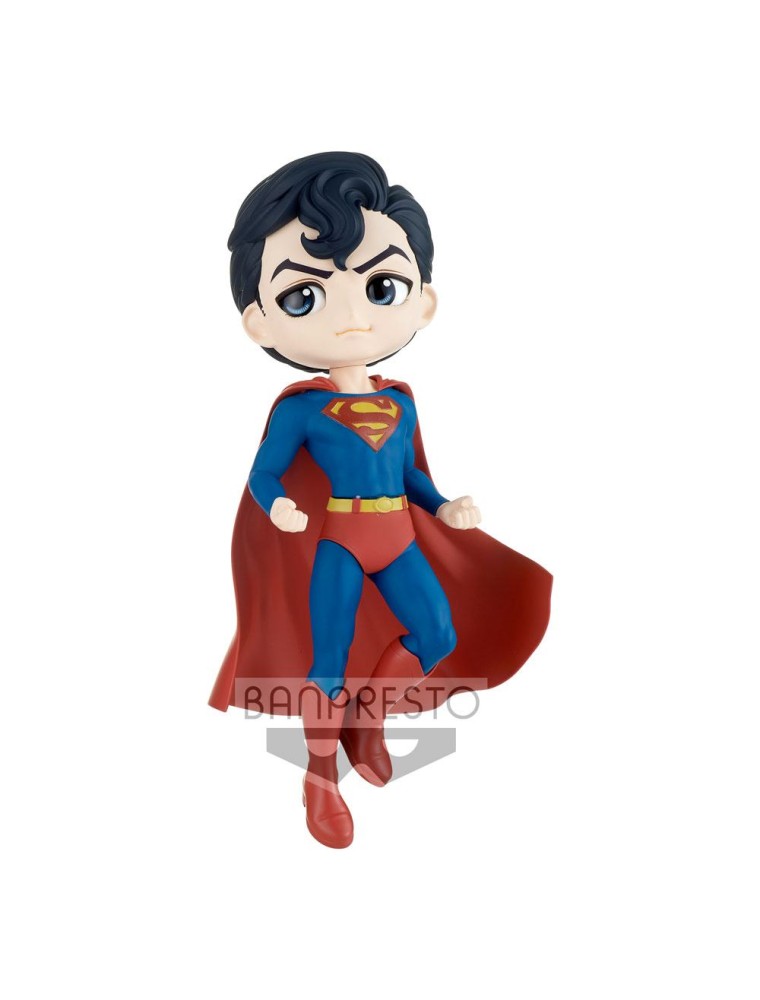 Dc Comics Q Posket Mini Figura Superman Ver. B 15 Cm Banpresto