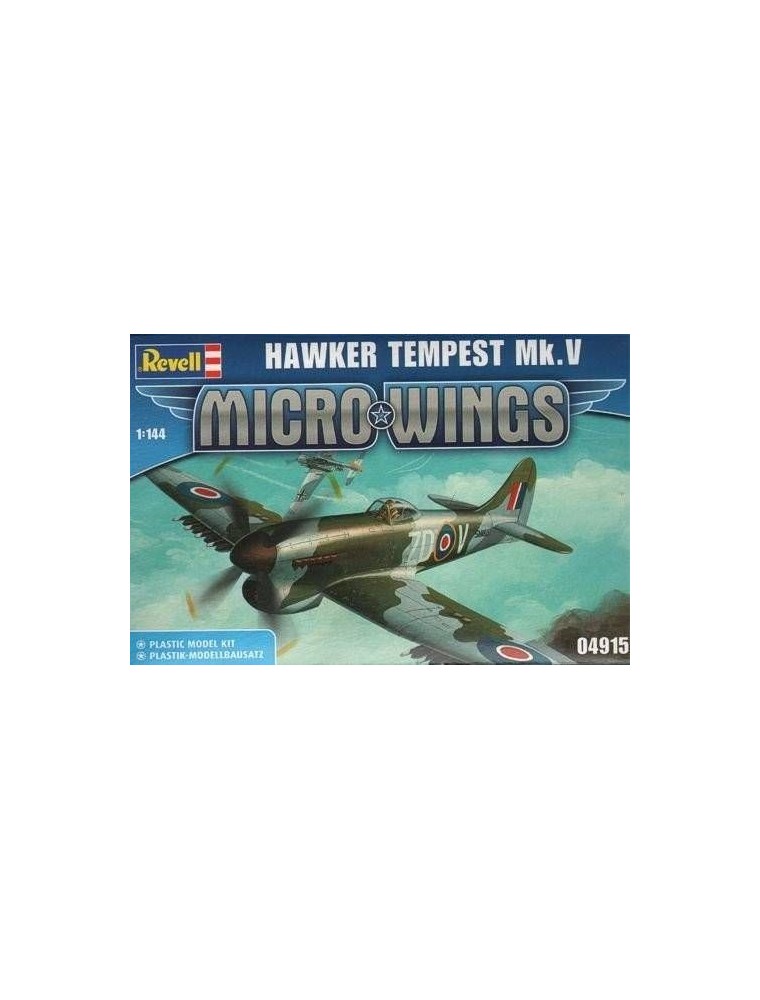 Revell 4915 HAWKER TEMPEST MK V 1:144 Kit Militari  Modellino