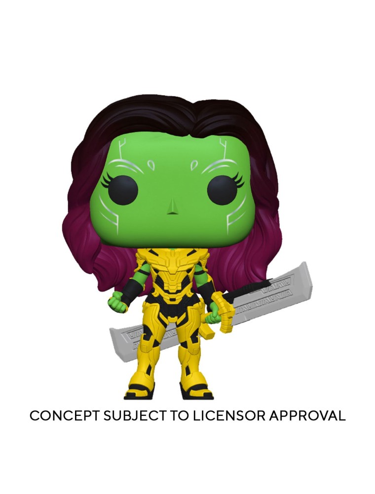 What If...? Pop! Animation Vinile Figura Gamora Con Blade Of Thanos 9 Cm Funko