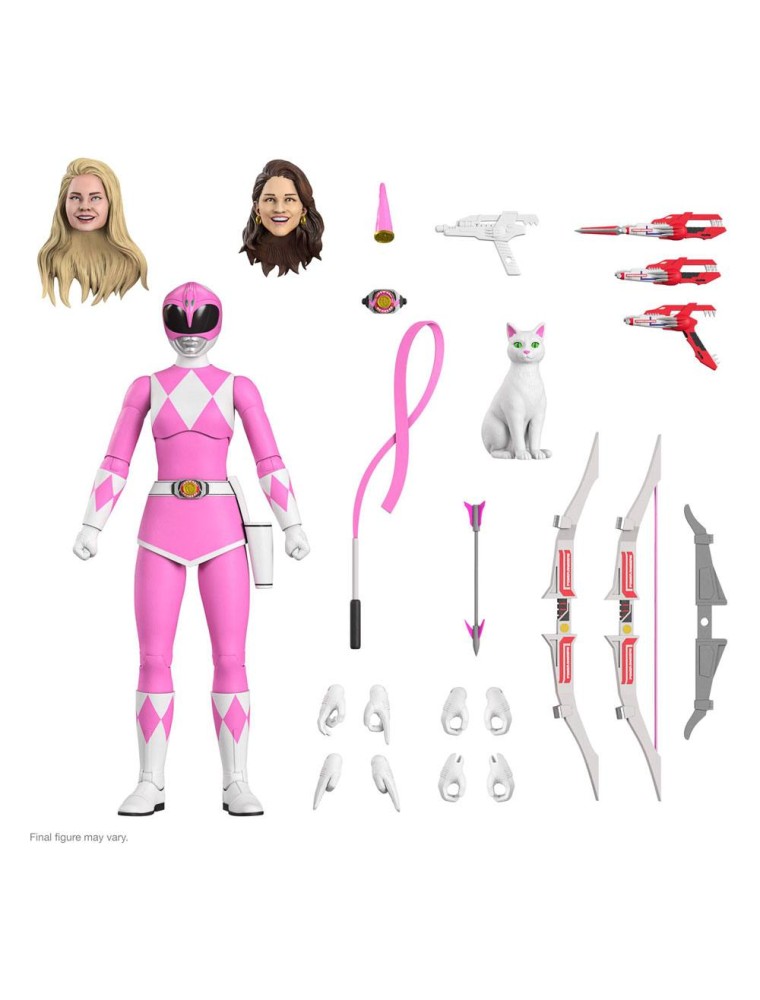 Mighty Morphin Power Rangers Ultimates Action Figura Pink Ranger 18 Cm Super7