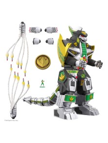 Power Rangers Ultimates Mighty Morphin Figura Dragonzord 23 Cm Super7