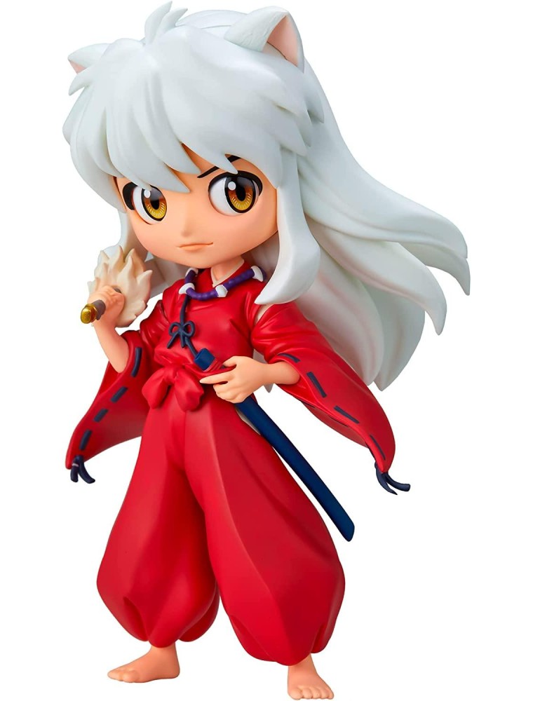 Inuyasha Q Posket Mini Figura Inuyasha 14 Cm Banpresto