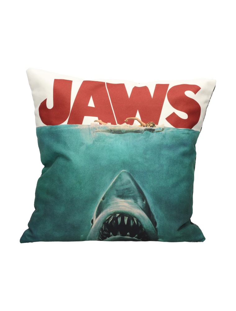 Jaws Poster Collage Square Cuscino Cuscino Sd Toys