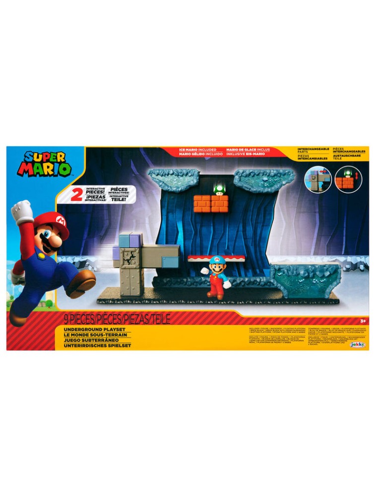 Nintendo Super Mario Underground playset Jakks Pacific