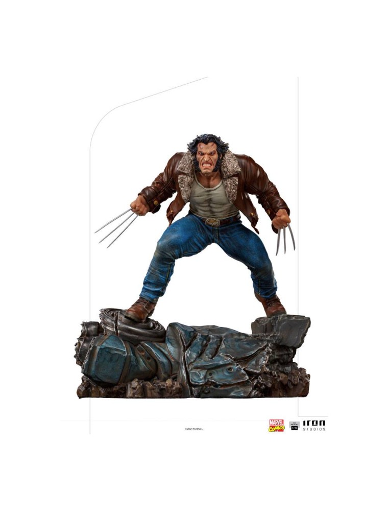 Marvel Comics Bds Art Scale Statua 1/10 Logan (x-men) 20 Cm Iron Studios