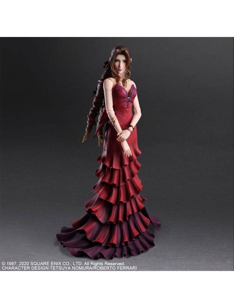 Final Fantasy Vii Remake Play Arts Kai Action Figura Aerith Gainsborough Dress Ver. 25 Cm Square-enix