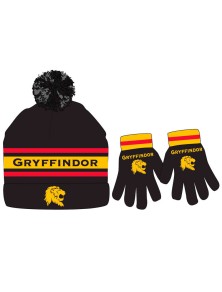 Harry Potter Grifondoro Cappello E Guanti Set Warner Bros.