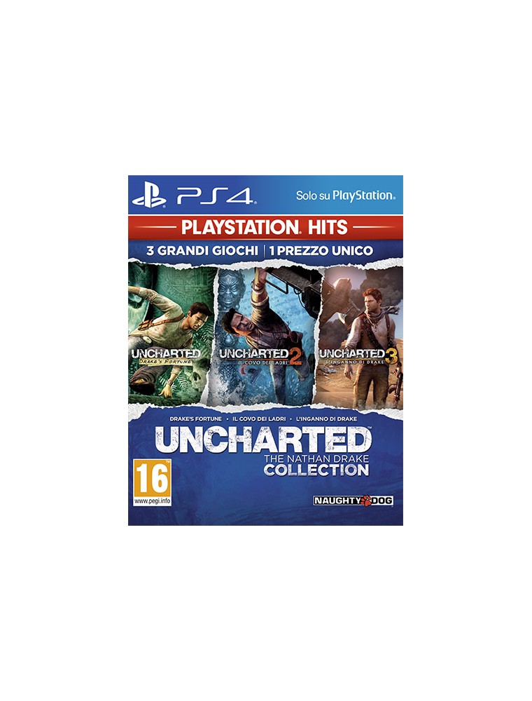 UNCHARTED:THE NATHAN DRAKE COLL. PS HITS AZIONE AVVENTURA - PLAYSTATION 4