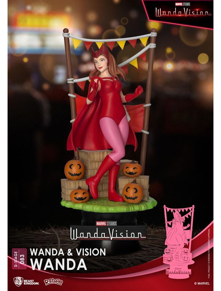 WandaVision D-Stage PVC Diorama Wanda 16 Cm Beast Kingdom Toys