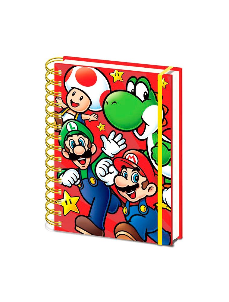 Nintendo Super Mario Bros A5 Agenda Pyramid