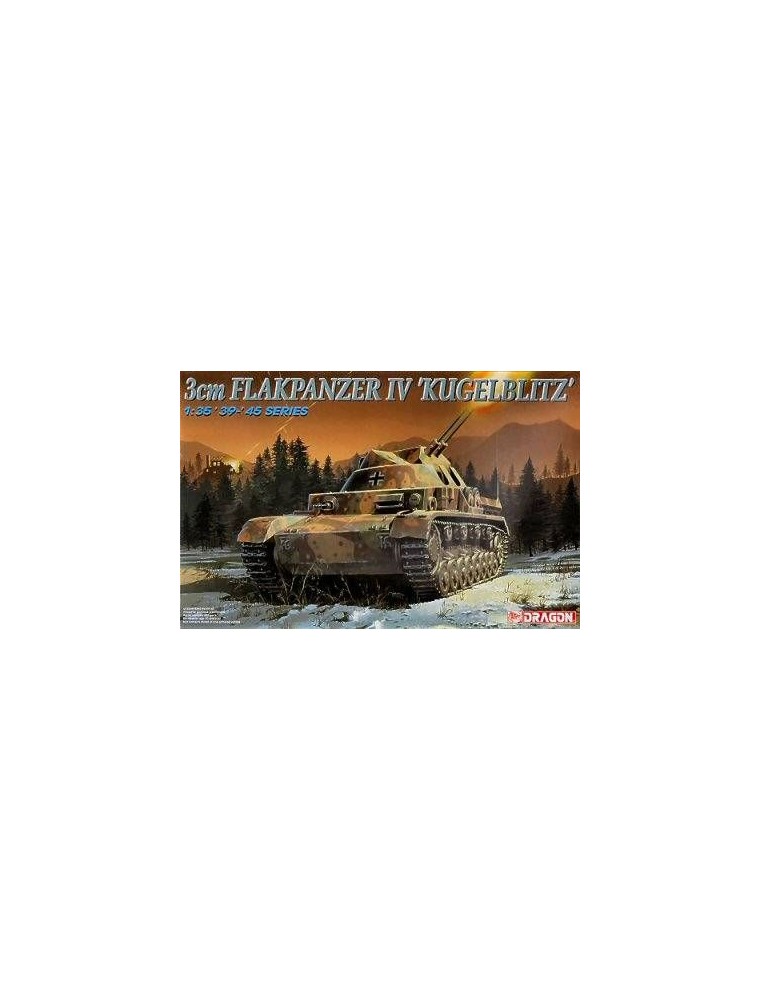 Dragon 6136 FLAKPANZER IV KUGELBLITZ KIT 1:35 Mezzi Militari Modellino