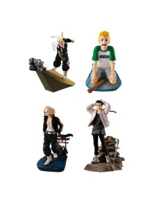 Tokyo Revengers Petitrama Series Trading Figura 8 Cm Toman Heroic Scenes Assortment (4) Megahouse