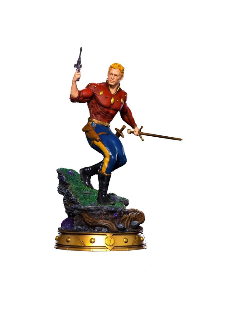 The The Flash Gordon Deluxe Art Scale Statua 1/10 The The Flash Gordon 26 Cm Iron Studios