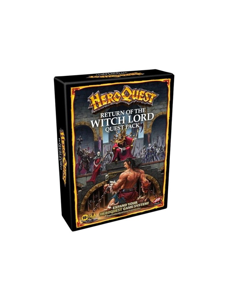 HEROQUEST RETURN OF WITCH LORD ENGLISH GIOCO DA TAVOLO HASBRO