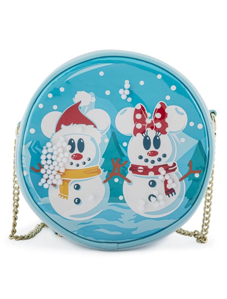 Disney Snowman Mickey Minnie bag Loungefly