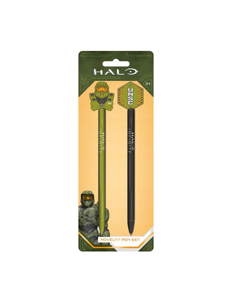 SET DI PENNE HALO INFINITE MASTER CHIEF GADGET